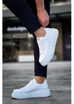 Knack Yüksek Taban Günlük Ayakkabı 144 Beyaz