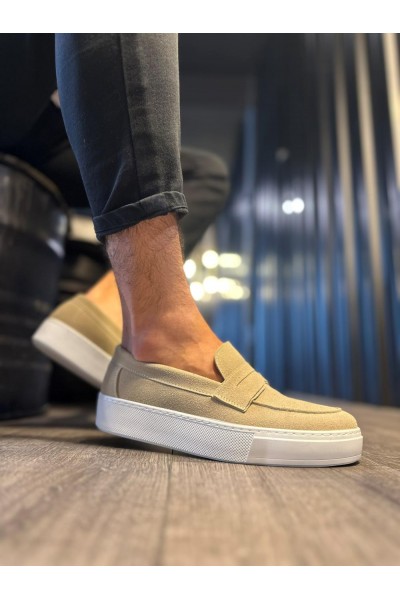 Knack Günlük Klasik Ayakkabı 400 Vizon Süet