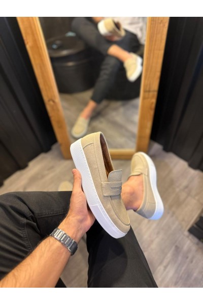 Knack Günlük Klasik Ayakkabı 400 Vizon Süet