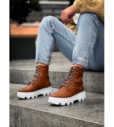 Knack Yüksek Taban Ayakkabı B-023 Taba Knack Yüksek Taban Ayakkabı B-023 Taba