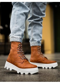 Knack Yüksek Taban Ayakkabı B-023 Taba