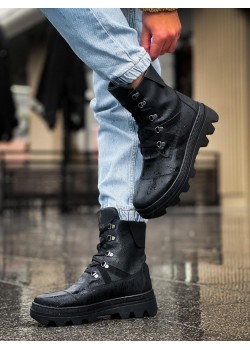 Knack Erkek Spor Bot B14 Siyah (Siyah Taban)