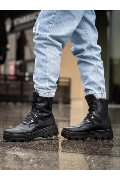 Knack Erkek Spor Bot B14 Siyah (Siyah Taban)