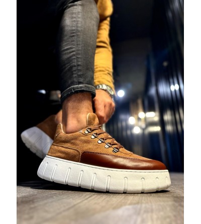 Knack Yüksek Taban Günlük  Ayakkabı 600 Taba