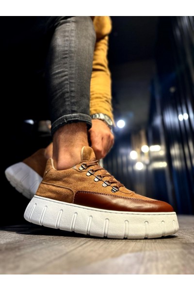 Knack Yüksek Taban Günlük  Ayakkabı 600 Taba