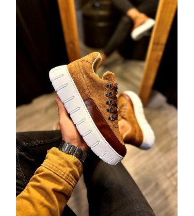 Knack Yüksek Taban Günlük  Ayakkabı 600 Taba