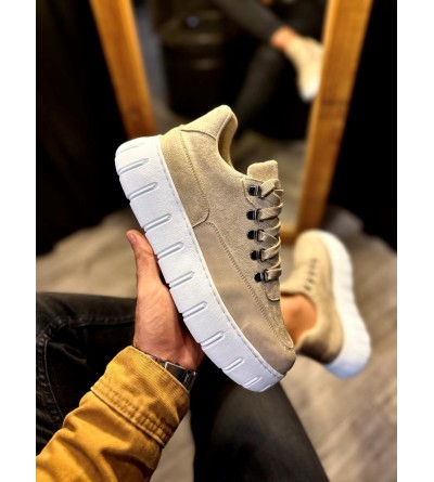 Knack Yüksek Taban Günlük  Ayakkabı 600 Vizon