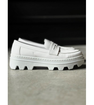 Knack Yüksek Taban Klasik Ayakkabı 779 Beyaz