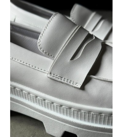 Knack Yüksek Taban Klasik Ayakkabı 779 Beyaz