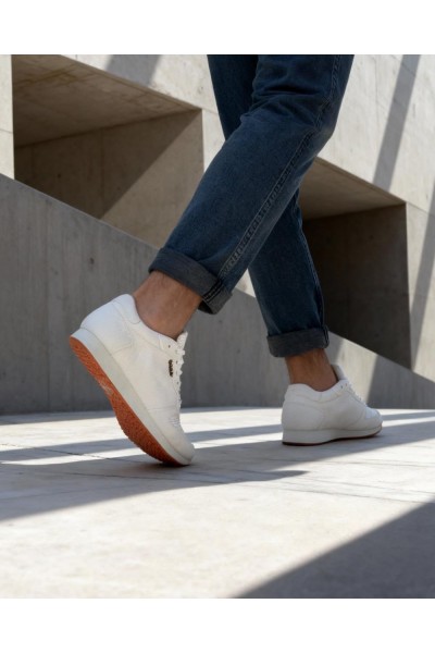 Knack Günlük Ayakkabı 002 Tırtıklı Beyaz