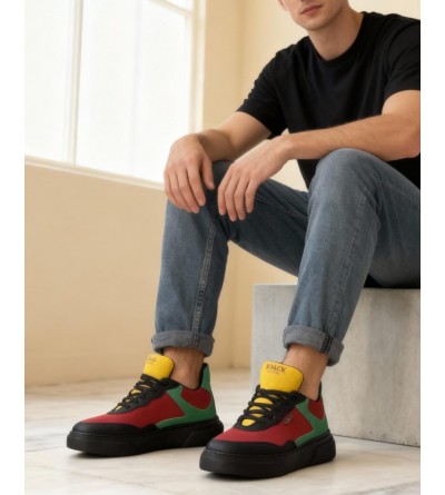Knack Günlük Ayakkabı R10 Kırmızı Yeşil Sarı Knack Günlük Ayakkabı R10 Kırmızı Yeşil Sarı