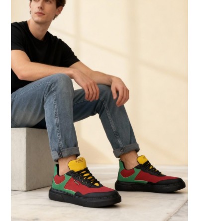 Knack Günlük Ayakkabı R10 Kırmızı Yeşil Sarı Knack Günlük Ayakkabı R10 Kırmızı Yeşil Sarı