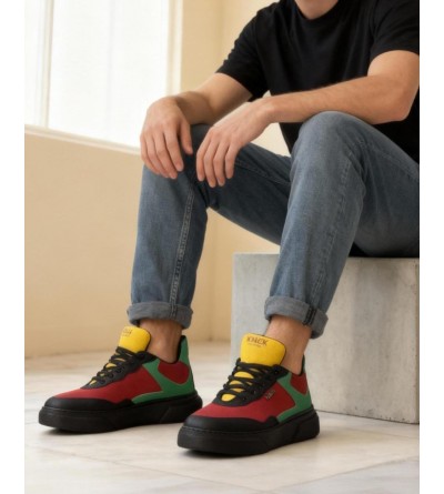 Knack Günlük Ayakkabı R10 Kırmızı Yeşil Sarı Knack Günlük Ayakkabı R10 Kırmızı Yeşil Sarı