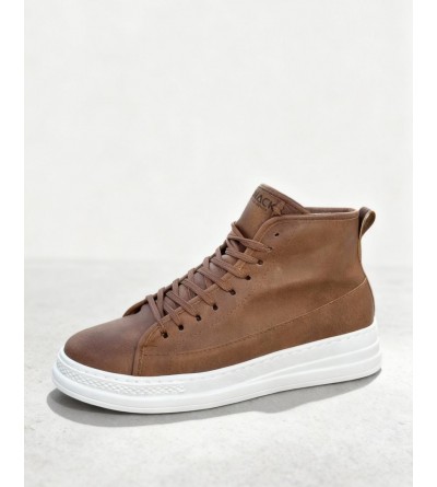 Knack Yüksek Taban Ayakkabı C-030 Taba