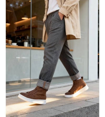 Knack Yüksek Taban Ayakkabı C-030 Taba