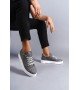 SLW152 Cool Bağcıklı Keten Erkek Günlük Spor Klasik Ayakkabı KBT - Gri SLW152 Cool Bağcıklı Keten Erkek Günlük Spor Klasik Ayakkabı KBT - Gri