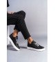 SLW152 Cool Bağcıklı Cilt Erkek Günlük Spor Klasik Ayakkabı CBT - Siyah SLW152 Cool Bağcıklı Cilt Erkek Günlük Spor Klasik Ayakkabı CBT - Siyah