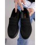 SLW180 Estilo X Bağcıksız Süet Erkek Günlük Spor Klasik Ayakkabı SST - Siyah SLW180 Estilo X Bağcıksız Süet Erkek Günlük Spor Klasik Ayakkabı SST - Siyah