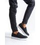 SLW180 Estilo X Bağcıksız Cilt Erkek Günlük Spor Klasik Ayakkabı CBT - Siyah SLW180 Estilo X Bağcıksız Cilt Erkek Günlük Spor Klasik Ayakkabı CBT - Siyah