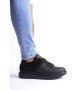 SLW151 Boost Bağcıklı Cilt Süet Erkek Günlük Sneaker Ayakkabı CSST - Siyah SLW151 Boost Bağcıklı Cilt Süet Erkek Günlük Sneaker Ayakkabı CSST - Siyah