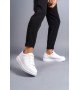 SLW151 Boost Bağcıklı Cilt Erkek Günlük Sneaker Ayakkabı CBT - Beyaz SLW151 Boost Bağcıklı Cilt Erkek Günlük Sneaker Ayakkabı CBT - Beyaz