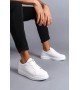 SLW151 Boost Bağcıklı Cilt Erkek Günlük Sneaker Ayakkabı CBT - Beyaz SLW151 Boost Bağcıklı Cilt Erkek Günlük Sneaker Ayakkabı CBT - Beyaz