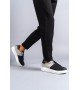 SLW151 Boost Bağcıklı Cilt Süet Erkek Günlük Sneaker Ayakkabı CSBT - Siyah/Gri SLW151 Boost Bağcıklı Cilt Süet Erkek Günlük Sneaker Ayakkabı CSBT - Siyah/Gri