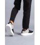 SLW151 Boost Bağcıklı Cilt Süet Erkek Günlük Sneaker Ayakkabı CSBT - Siyah/Gri SLW151 Boost Bağcıklı Cilt Süet Erkek Günlük Sneaker Ayakkabı CSBT - Siyah/Gri