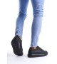 SLW151 Boost Bağcıklı Cilt Erkek Günlük Sneaker Ayakkabı CST - Siyah SLW151 Boost Bağcıklı Cilt Erkek Günlük Sneaker Ayakkabı CST - Siyah