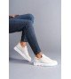 SLW152 Cool Bağcıklı Keten Erkek Günlük Spor Klasik Ayakkabı KBT - Beyaz SLW152 Cool Bağcıklı Keten Erkek Günlük Spor Klasik Ayakkabı KBT - Beyaz