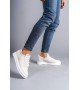SLW152 Cool Bağcıklı Keten Erkek Günlük Spor Klasik Ayakkabı KBT - Beyaz SLW152 Cool Bağcıklı Keten Erkek Günlük Spor Klasik Ayakkabı KBT - Beyaz