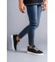 SLW152 Cool Bağcıklı Keten Erkek Günlük Spor Klasik Ayakkabı KBT - Siyah SLW152 Cool Bağcıklı Keten Erkek Günlük Spor Klasik Ayakkabı KBT - Siyah