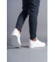 SLW152 Cool Bağcıklı Cilt Erkek Günlük Spor Klasik Ayakkabı CBT - Beyaz SLW152 Cool Bağcıklı Cilt Erkek Günlük Spor Klasik Ayakkabı CBT - Beyaz