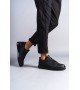 SLW152 Cool Bağcıklı Cilt Erkek Günlük Spor Klasik Ayakkabı CST - Siyah SLW152 Cool Bağcıklı Cilt Erkek Günlük Spor Klasik Ayakkabı CST - Siyah