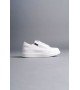 SLW155 Warrior Bağcıklı ve Fermuarlı Cilt Erkek Günlük Sneaker Ayakkabı CBT - Beyaz SLW155 Warrior Bağcıklı ve Fermuarlı Cilt Erkek Günlük Sneaker Ayakkabı CBT - Beyaz