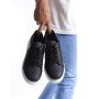 SLW155 Warrior Bağcıklı ve Fermuarlı Cilt Erkek Günlük Sneaker Ayakkabı CBT - Siyah SLW155 Warrior Bağcıklı ve Fermuarlı Cilt Erkek Günlük Sneaker Ayakkabı CBT - Siyah