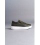 SLW161 Hippo Bağcıksız Cilt Erkek Günlük Sneaker Ayakkabı CBT - Haki SLW161 Hippo Bağcıksız Cilt Erkek Günlük Sneaker Ayakkabı CBT - Haki