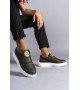SLW161 Hippo Bağcıksız Cilt Erkek Günlük Sneaker Ayakkabı CBT - Haki SLW161 Hippo Bağcıksız Cilt Erkek Günlük Sneaker Ayakkabı CBT - Haki