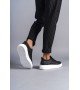 SLW161 Hippo Bağcıksız Cilt Erkek Günlük Sneaker Ayakkabı CBT - Siyah SLW161 Hippo Bağcıksız Cilt Erkek Günlük Sneaker Ayakkabı CBT - Siyah