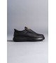 SLW161 Hippo Bağcıksız Cilt Erkek Günlük Sneaker Ayakkabı CST - Siyah SLW161 Hippo Bağcıksız Cilt Erkek Günlük Sneaker Ayakkabı CST - Siyah