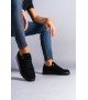 SLW152 Cool Bağcıklı Süet Erkek Günlük Spor Klasik Ayakkabı SST - Siyah SLW152 Cool Bağcıklı Süet Erkek Günlük Spor Klasik Ayakkabı SST - Siyah