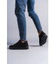 SLW152 Cool Bağcıklı Süet Erkek Günlük Spor Klasik Ayakkabı SST - Siyah SLW152 Cool Bağcıklı Süet Erkek Günlük Spor Klasik Ayakkabı SST - Siyah