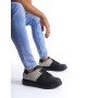 SLW151 Boost Bağcıklı Cilt Süet Erkek Günlük Sneaker Ayakkabı CSST - Siyah/Gri SLW151 Boost Bağcıklı Cilt Süet Erkek Günlük Sneaker Ayakkabı CSST - Siyah/Gri