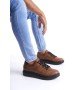 SLW151 Boost Bağcıklı Cilt Erkek Günlük Sneaker Ayakkabı CST - Taba SLW151 Boost Bağcıklı Cilt Erkek Günlük Sneaker Ayakkabı CST - Taba