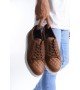 SLW166 Prestige Bağcıklı Cilt Kapitone Desenli Erkek Günlük Sneaker Ayakkabı CBT - Taba SLW166 Prestige Bağcıklı Cilt Kapitone Desenli Erkek Günlük Sneaker Ayakkabı CBT - Taba