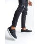 SLW180 Estilo X Bağcıksız Cilt Erkek Günlük Spor Klasik Ayakkabı CBT - Siyah SLW180 Estilo X Bağcıksız Cilt Erkek Günlük Spor Klasik Ayakkabı CBT - Siyah