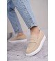 SLW180 Estilo X Bağcıksız Süet Erkek Günlük Spor Klasik Ayakkabı SBT - Krem SLW180 Estilo X Bağcıksız Süet Erkek Günlük Spor Klasik Ayakkabı SBT - Krem