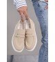 SLW180 Estilo X Bağcıksız Süet Erkek Günlük Spor Klasik Ayakkabı SBT - Krem SLW180 Estilo X Bağcıksız Süet Erkek Günlük Spor Klasik Ayakkabı SBT - Krem