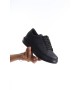 SLW151 Boost Bağcıklı Cilt Erkek Günlük Sneaker Ayakkabı CST - Siyah