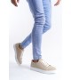 SLW165 Elite Bağcıklı Süet Erkek Günlük Sneaker Ayakkabı SBT - Krem